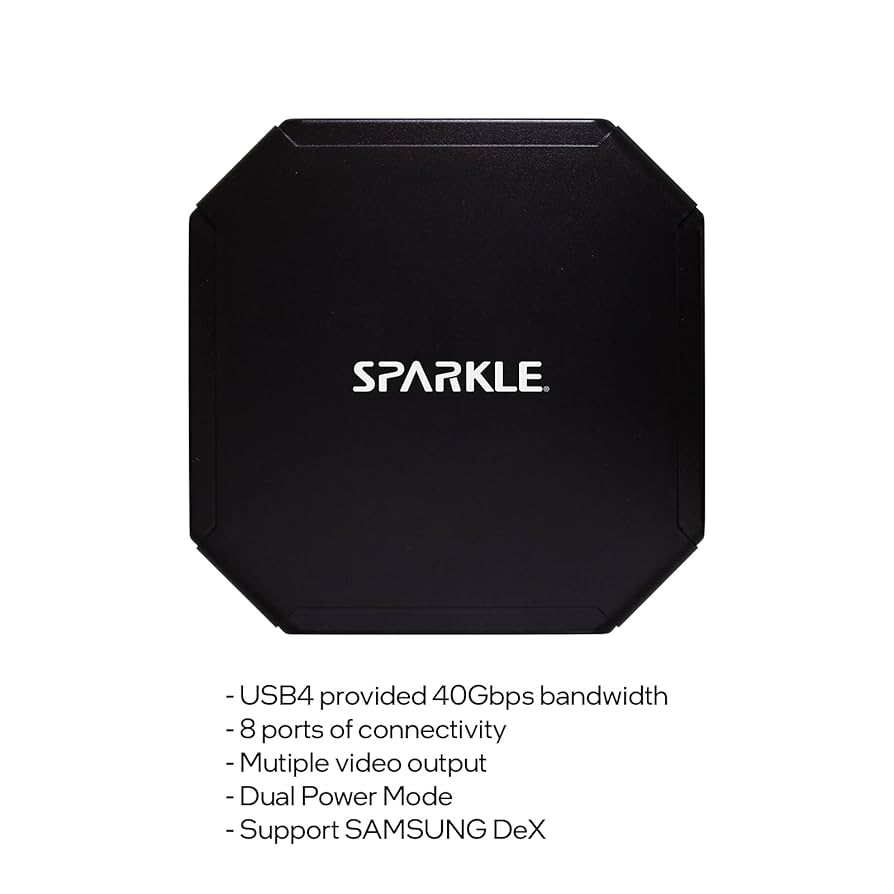 【新品(開封のみ)】 SPARKLE　9-in-1 ドッキングステーション Travel Dock TD-8140 Travel Dock TD-8140 | Travel Dock TD-8140 | Sparkle